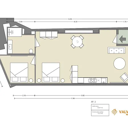 Apartmán Saristays Urban Chic Loft *